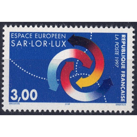 FRANCIA 1997 Sar-Lor-Lux MNH**