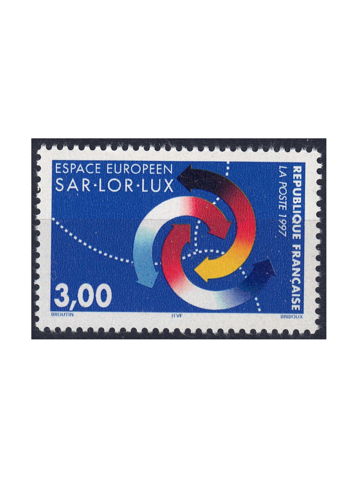 FRANCIA 1997 Sar-Lor-Lux MNH**