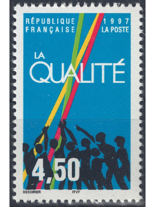 FRANCIA 1997 La Qualità MNH**