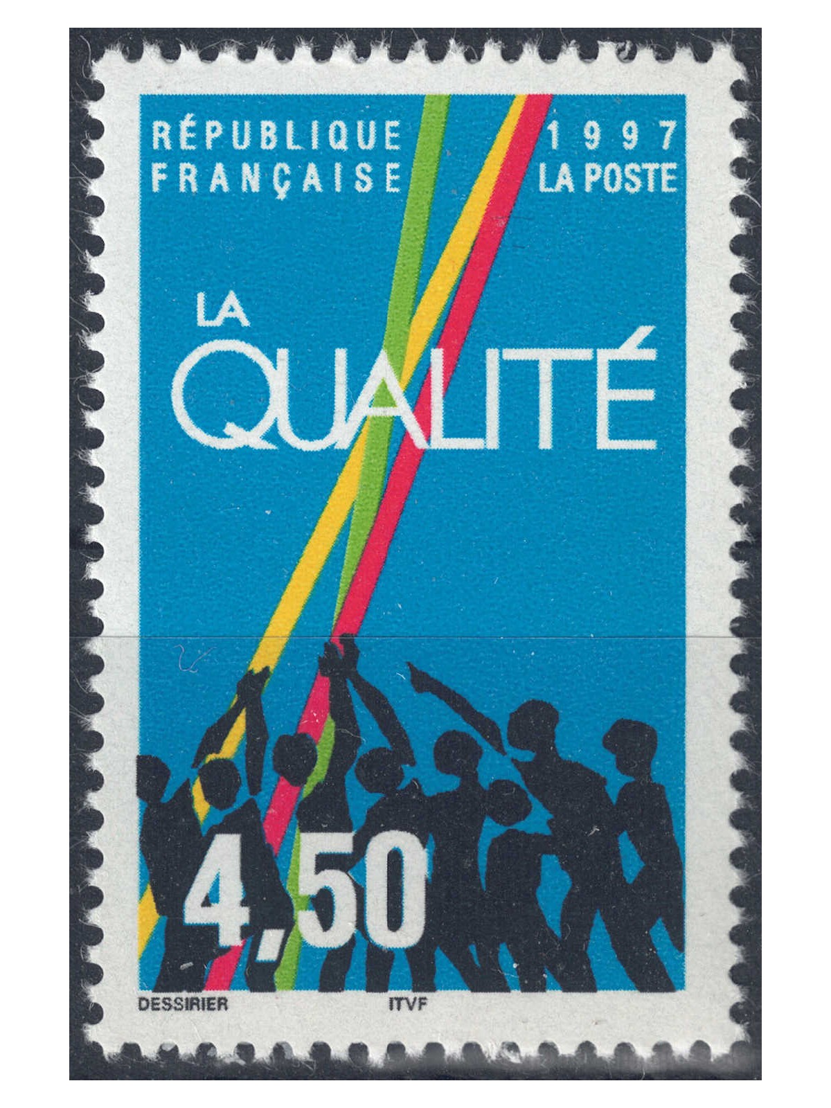 FRANCIA 1997 La Qualità MNH**
