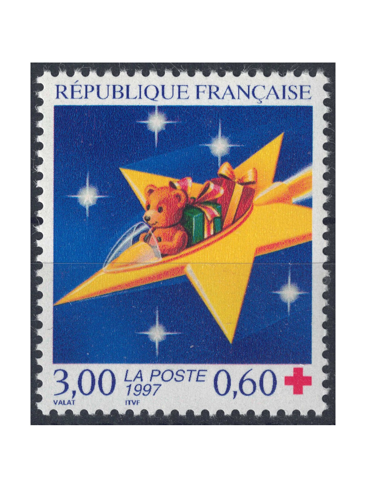 FRANCE 1997 Pro Red Cross (from booklet) MNH**
