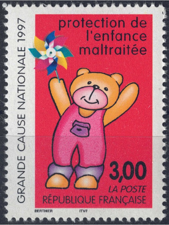FRANCE 1997 Child Protection MNH**