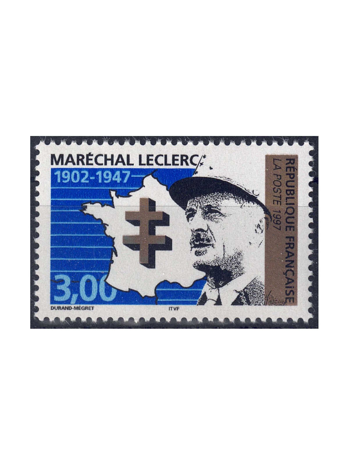 FRANCE 1997 Marshal Leclerc MNH**