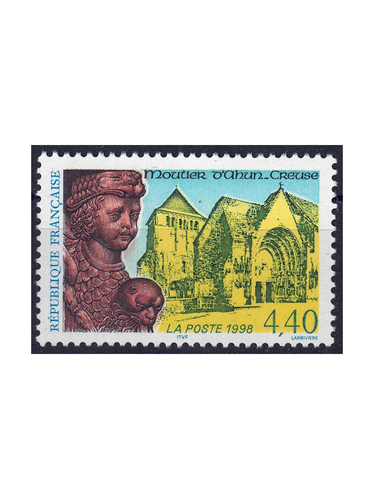 FRANCE 1997 Tourist (Moutier-d'Ahun) MNH**