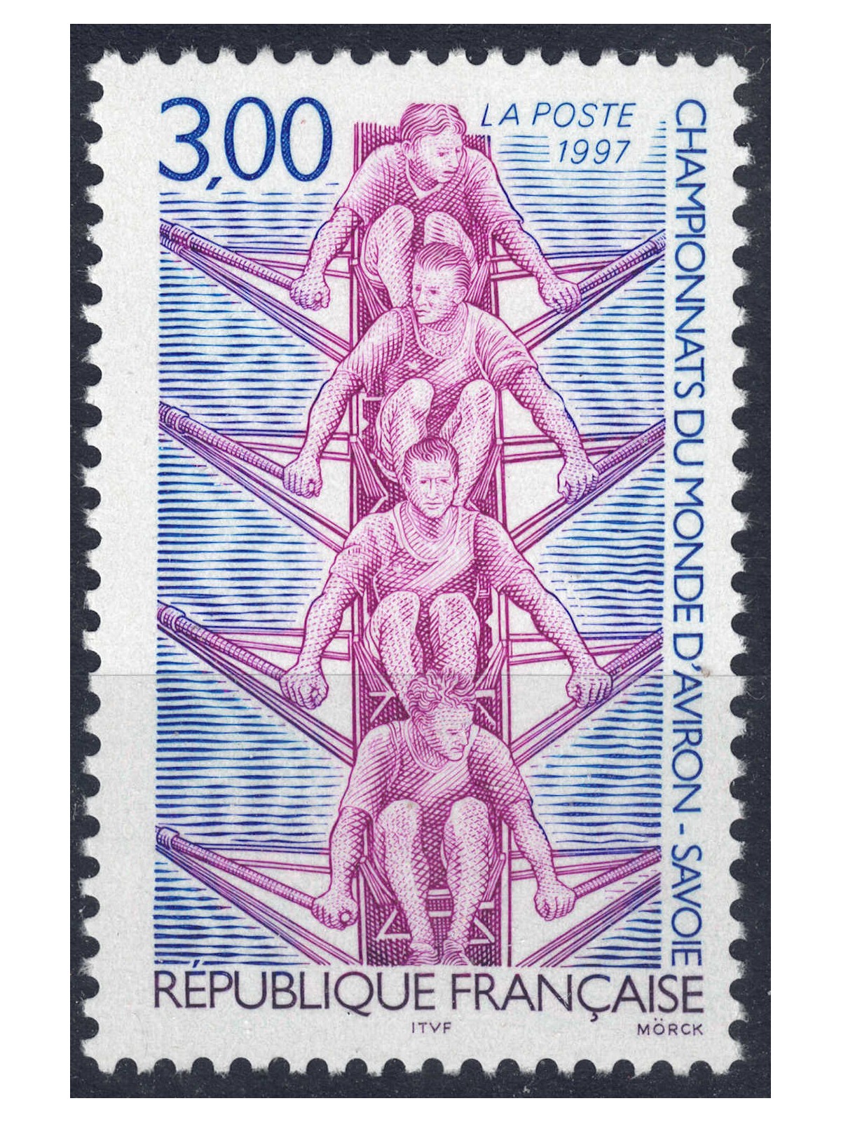 FRANCE 1997 Rowing Championships MNH**