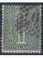 ITALY KINGDOM 1863 De La Rue 1c green (London) us