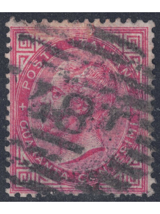 ITALY KINGDOM 1863 De La Rue 40c pink (London) us