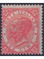 ITALIA REGNO 1865 De La Rue 2£ vermiglio (Torino) MH*