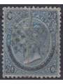 ITALY KINGDOM 1865 Provisional 20c on 15c 2nd type us