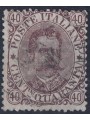 ITALY KINGDOM 1889 Umberto I 40c brown us