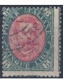 ITALY KINGDOM 1889 Umberto I £5 green and carmine us
