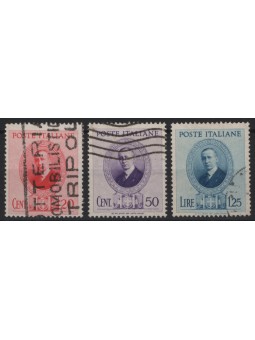 ITALY KINGDOM 1938 Guglielmo Marconi 3v us
