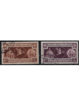 ITALIA REGNO 1933 Anno Santo (posta aerea) 2v us