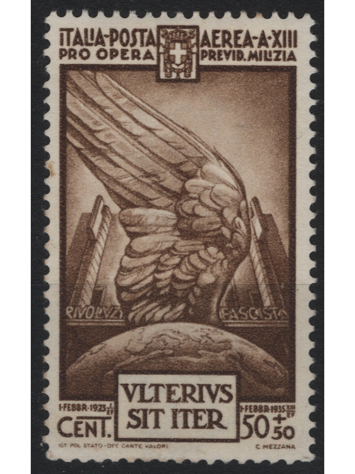 ITALY KINGDOM 1935 Militia IV (airmail) MH*