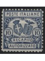 ITALY KINGDOM 1928 Authorized delivery (dent. 11) MH*
