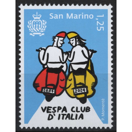 SAN MARINO 2024 Vespa Club MNH**