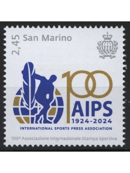 SAN MARINO 2024 Sports Press Association MNH**