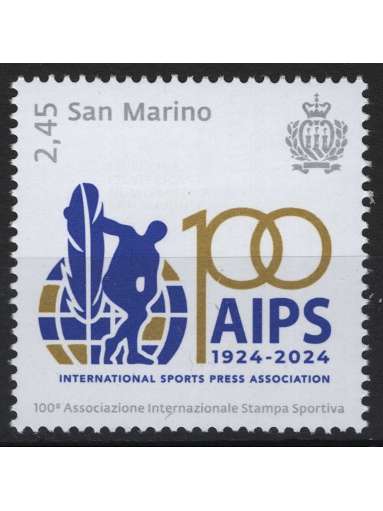 SAN MARINO 2024 Sports Press Association MNH**