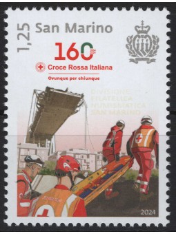 SAN MARINO 2024 Red Cross MNH**
