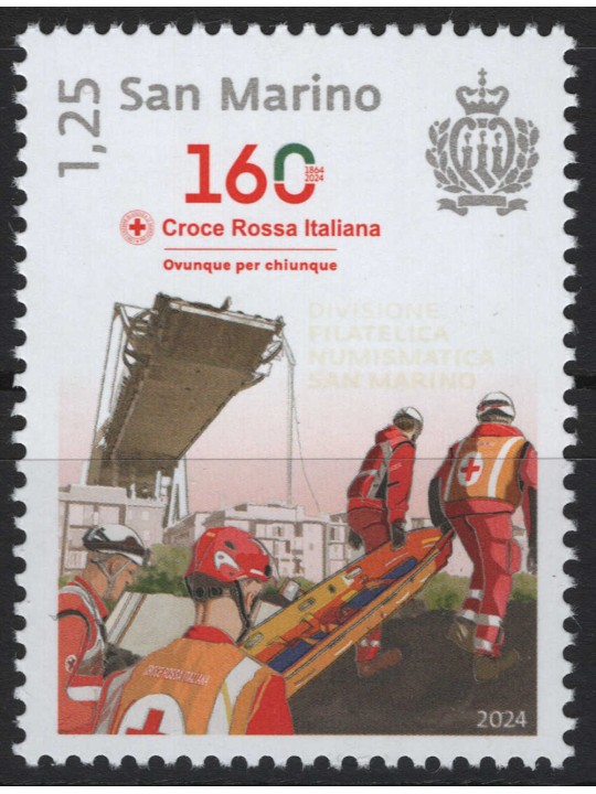 SAN MARINO 2024 Croce Rossa MNH**