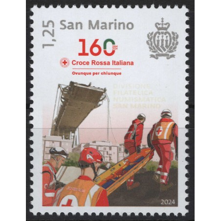 SAN MARINO 2024 Red Cross MNH**