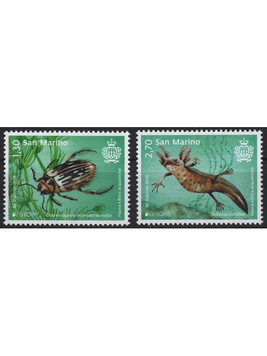 SAN MARINO 2024 Europe 2v MNH**