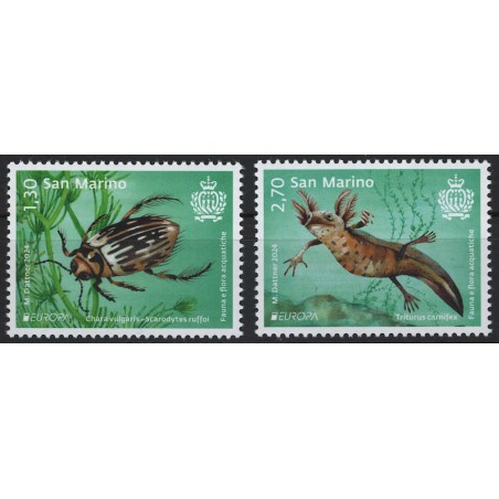 SAN MARINO 2024 Europe 2v MNH**