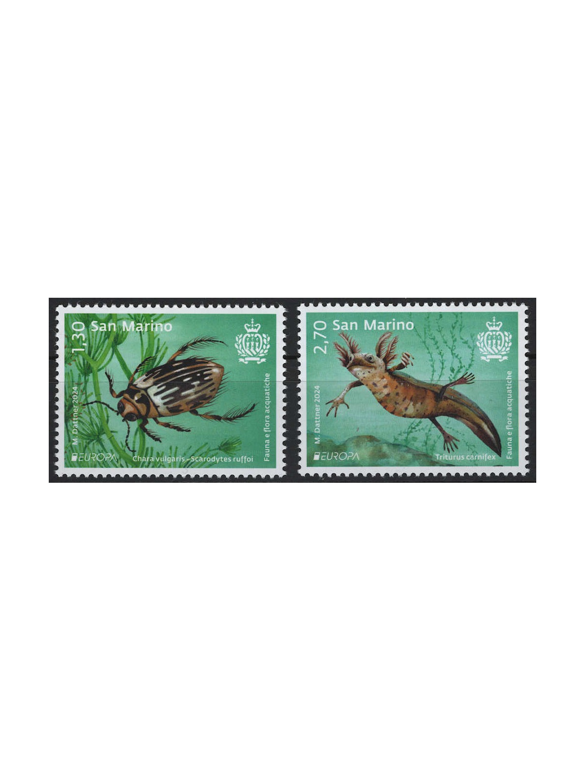 SAN MARINO 2024 Europe 2v MNH**