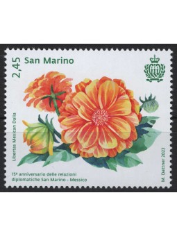 SAN MARINO 2023 Diplomatic Relations with Mexico MNH**