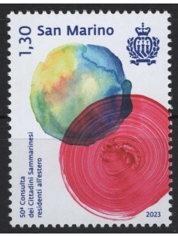 SAN MARINO 2023 Council of San Marino citizens living abroad MNH**