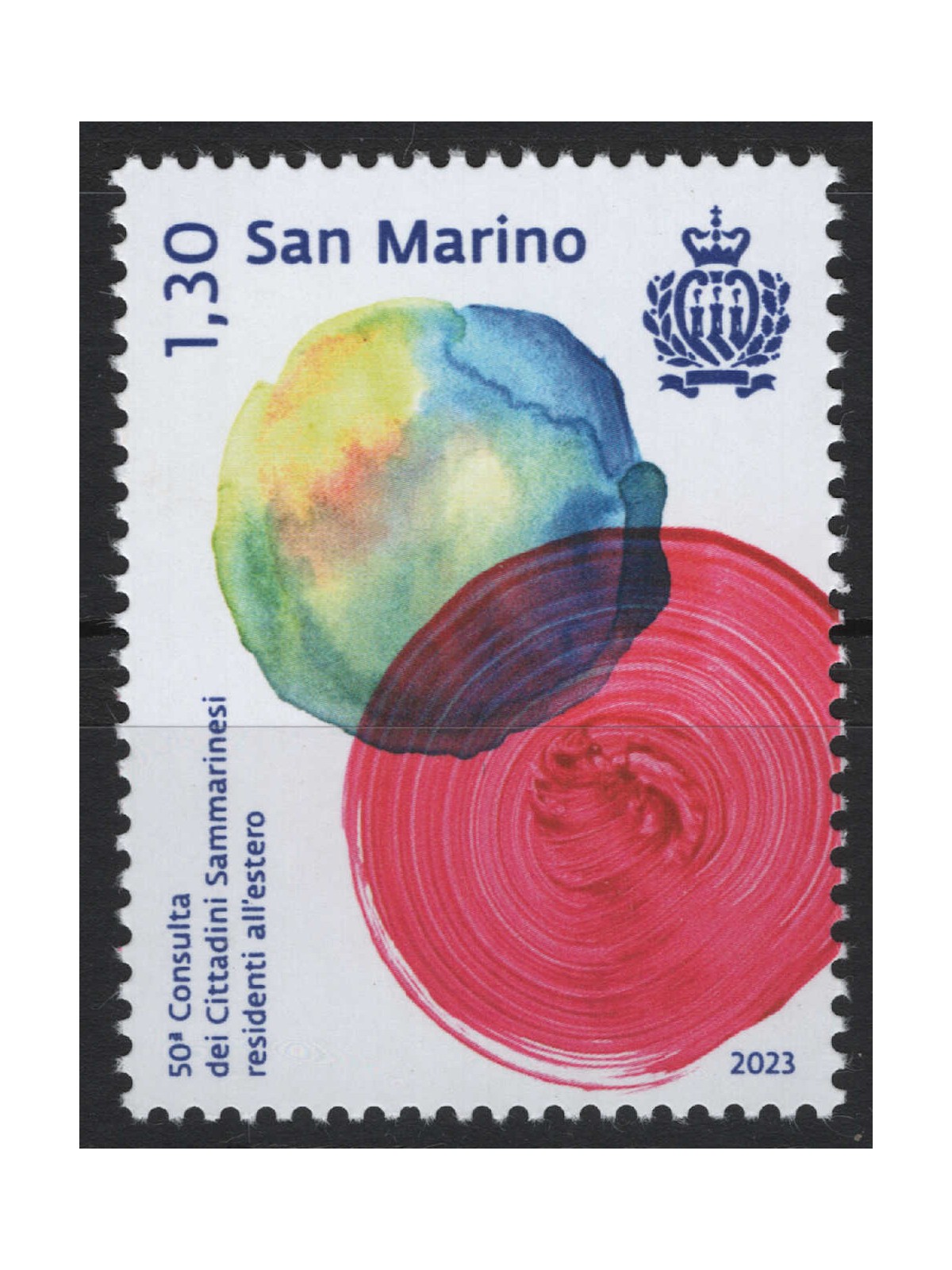 SAN MARINO 2023 Council of San Marino citizens living abroad MNH**