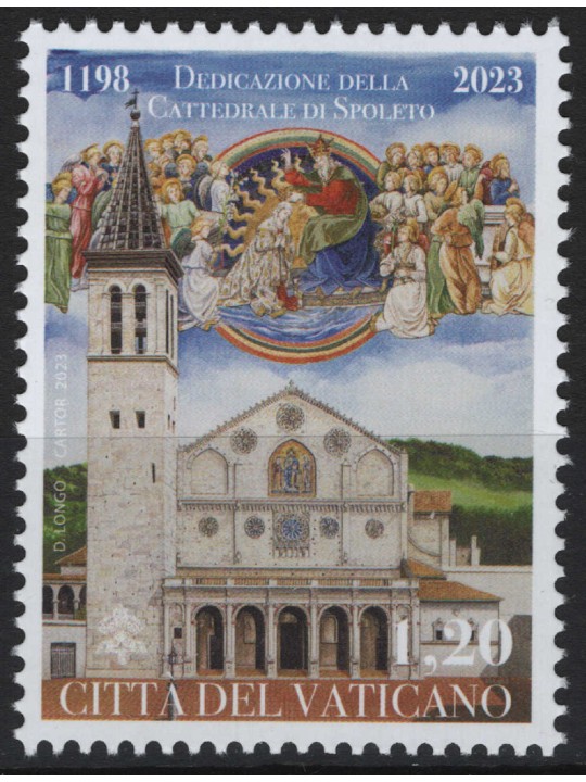 VATICANO 2023 Cattedrale di Spoleto MNH**