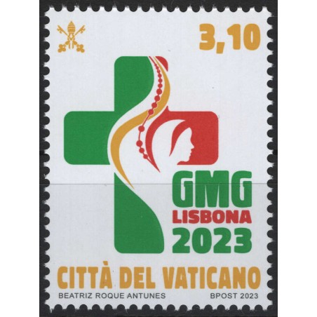 VATICANO 2023 Giornata Mondiale della Gioventù MNH**