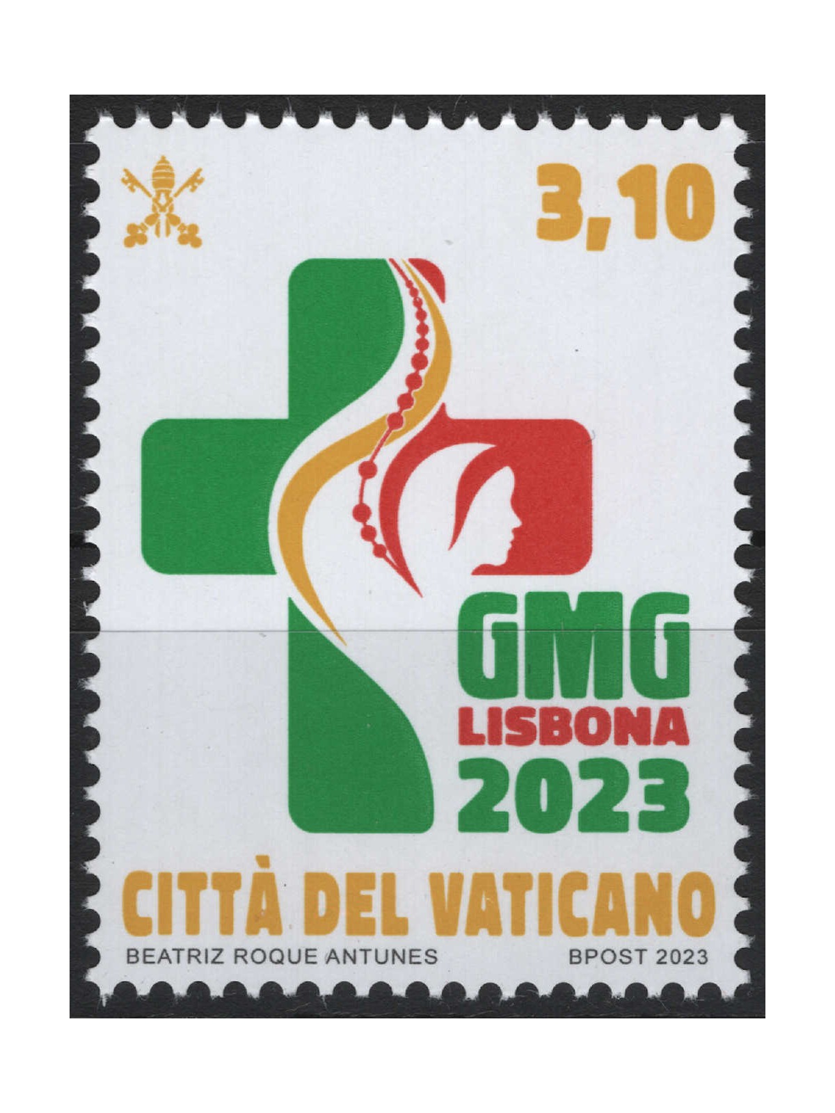 VATICAN 2023 World Youth Day MNH**