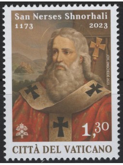 VATICAN 2023 Saint Nerses Shnorhali MNH**