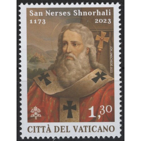VATICANO 2023 San Nerses Shnorhali MNH**