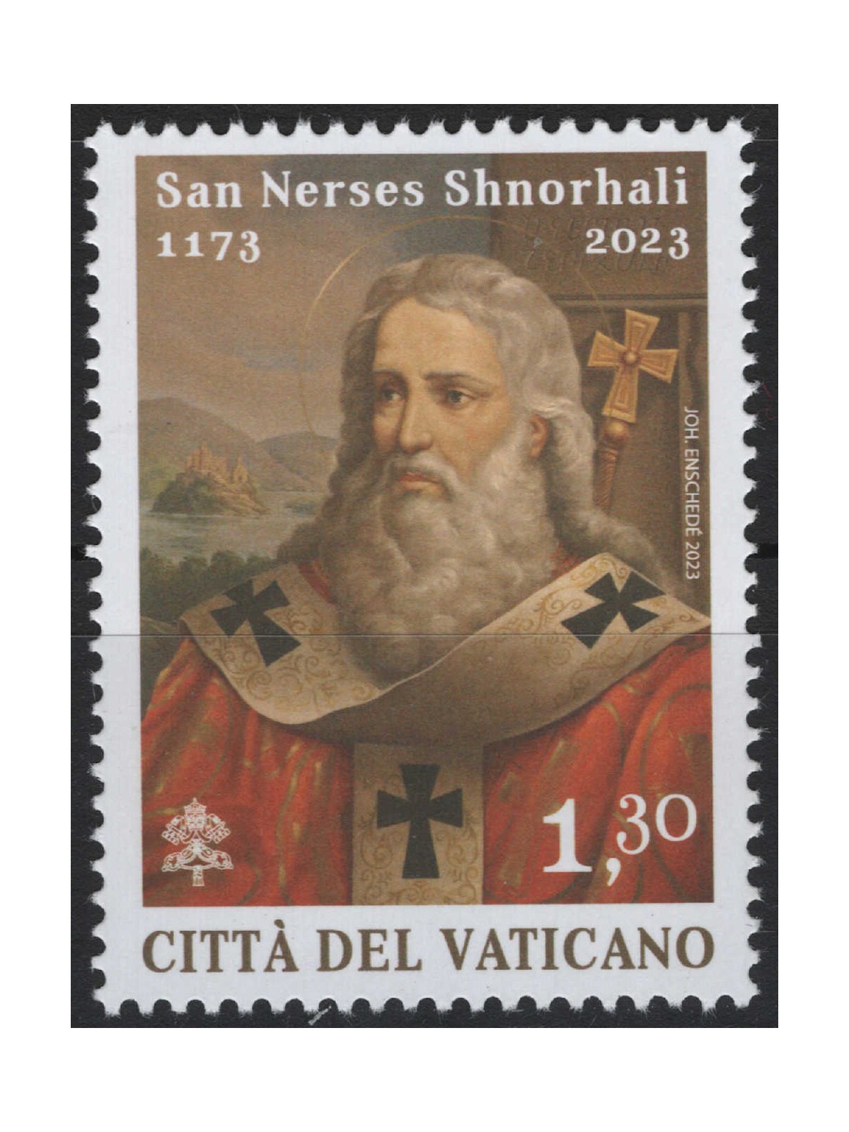 VATICAN 2023 Saint Nerses Shnorhali MNH**