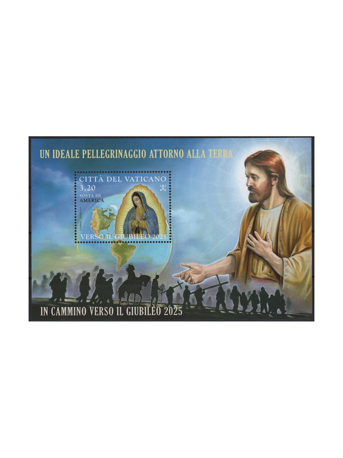 VATICAN 2023 Towards the Jubilee (America) s/s MNH**