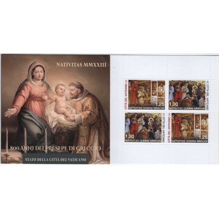 VATICAN 2023 Christmas Booklet MNH**