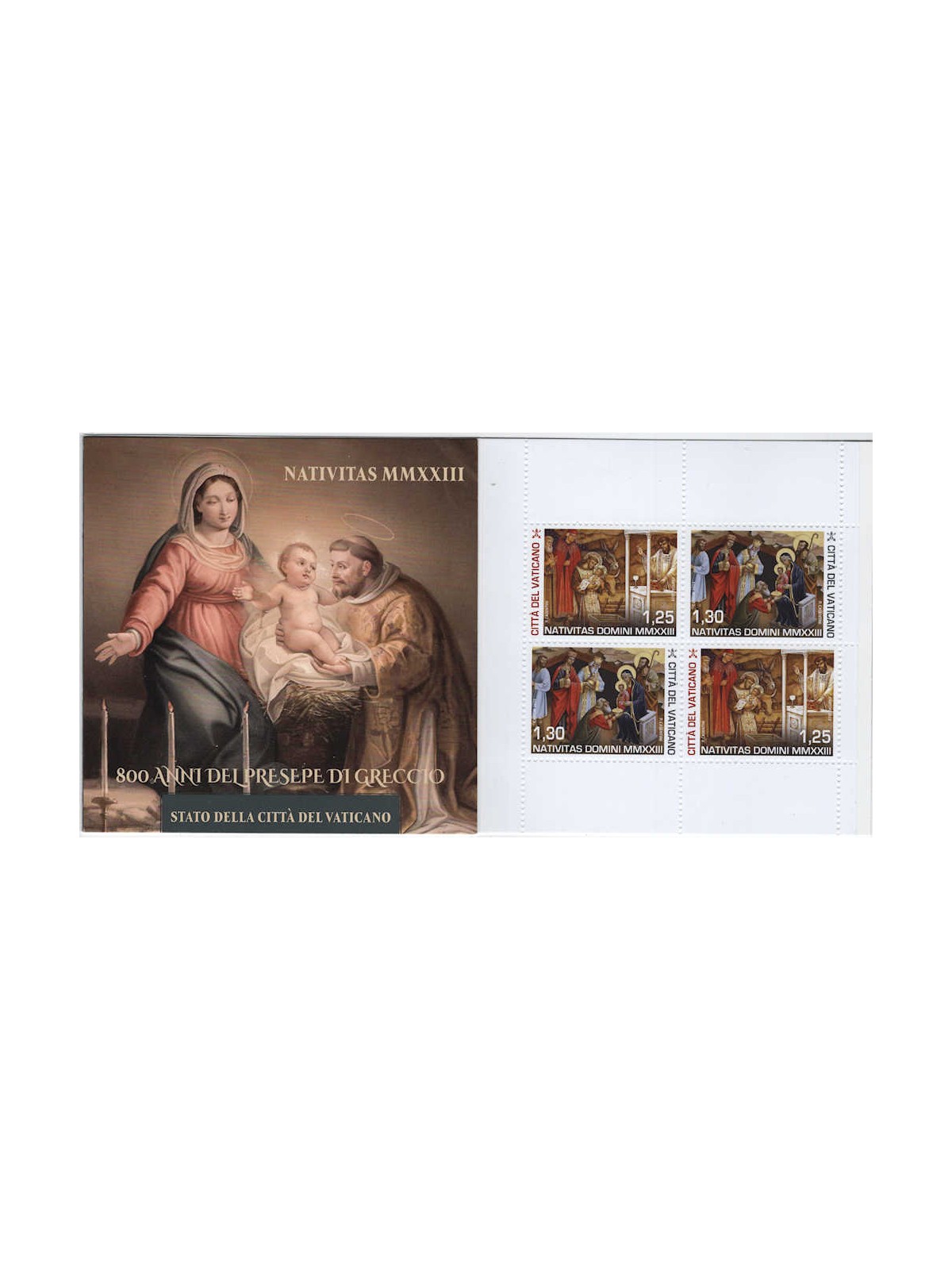 VATICANO 2023 Natale LB MNH**