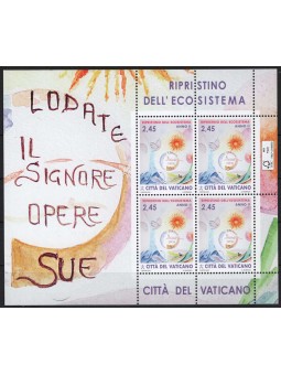 VATICAN 2023 Ecosystem restoration m/s MNH**