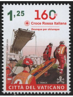 VATICAN 2024 Red Cross MNH**