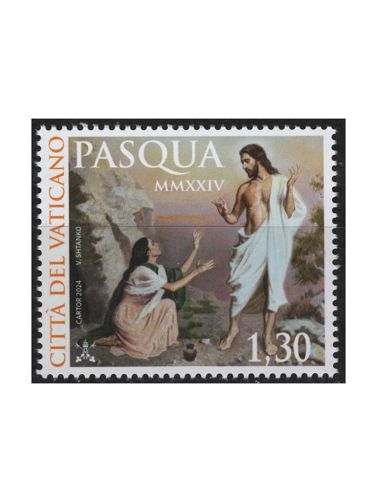 VATICANO 2024 Pasqua MNH**