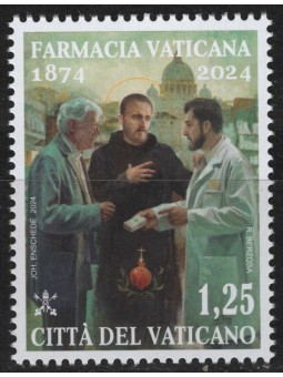 VATICAN 2024 Vatican Pharmacy MNH**