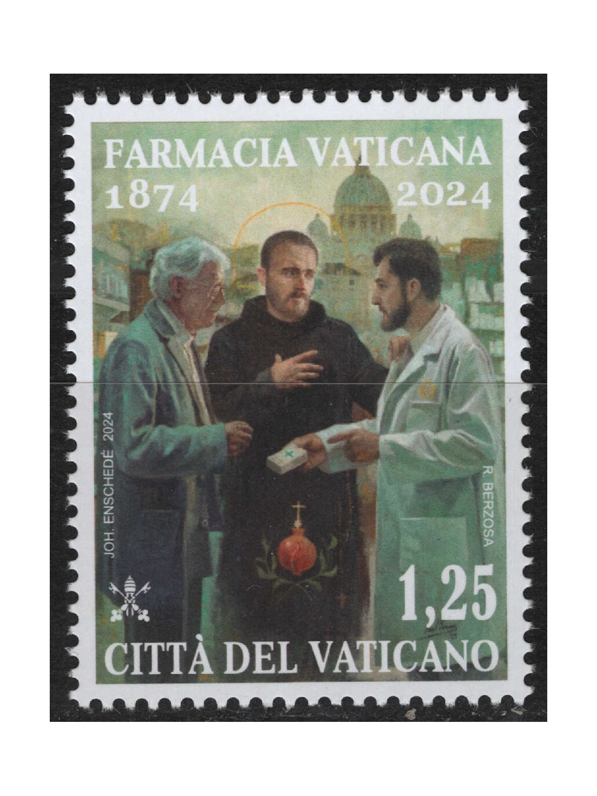 VATICAN 2024 Vatican Pharmacy MNH**