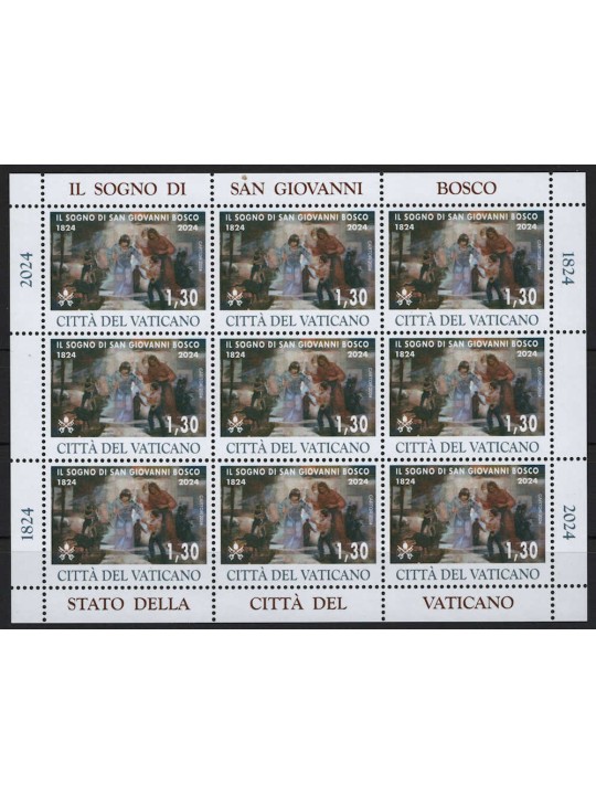 VATICAN 2024 Saint John Bosco m/s MNH**