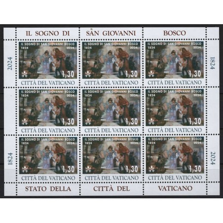 VATICAN 2024 Saint John Bosco m/s MNH**