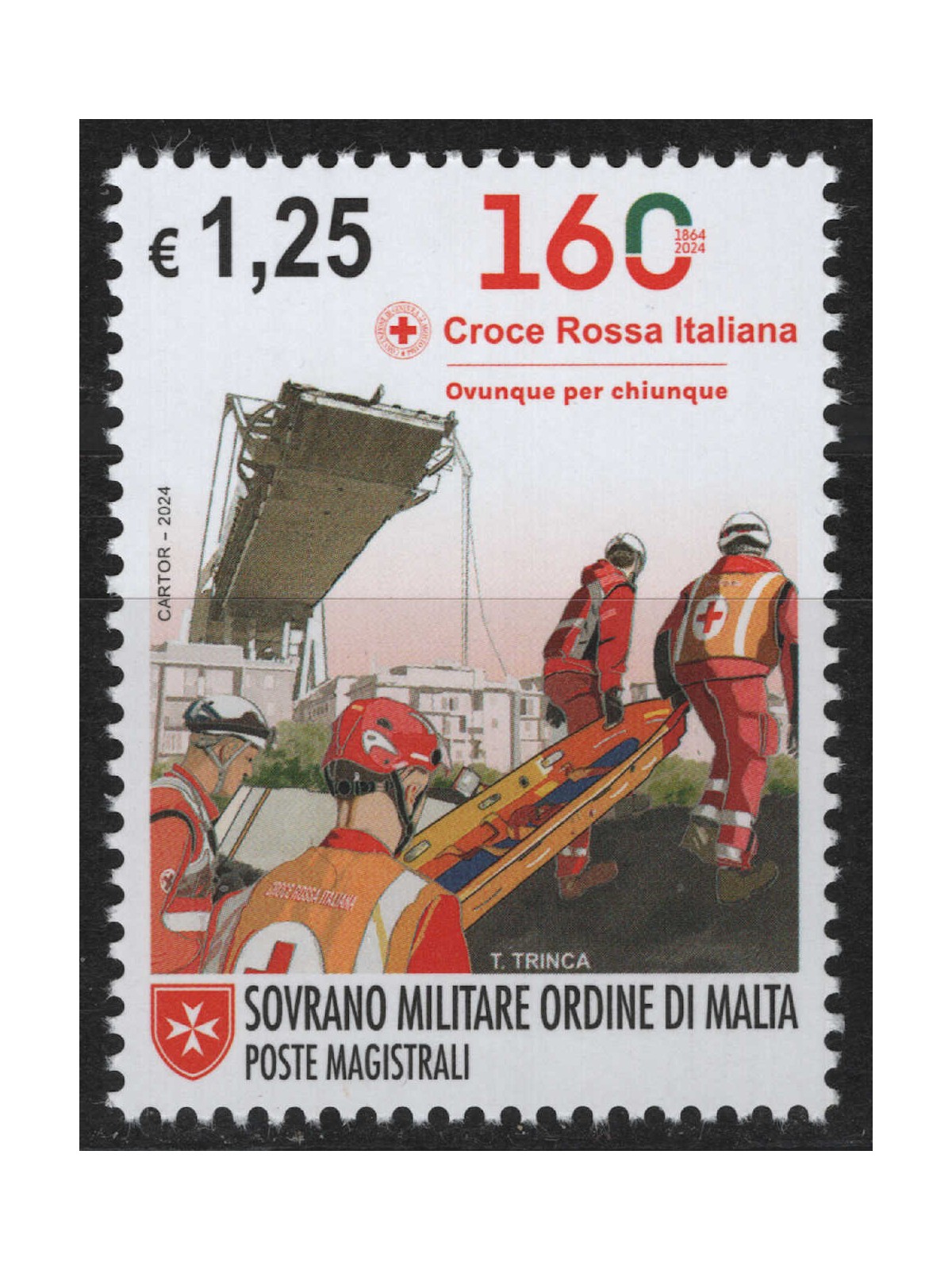 SMOM 2024 Red Cross MNH**
