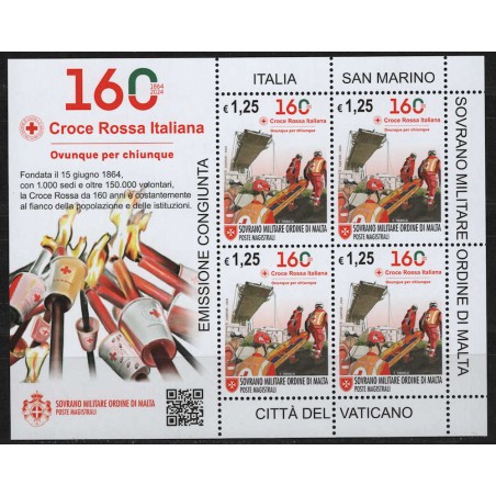SMOM 2024 Croce Rossa MF MNH**