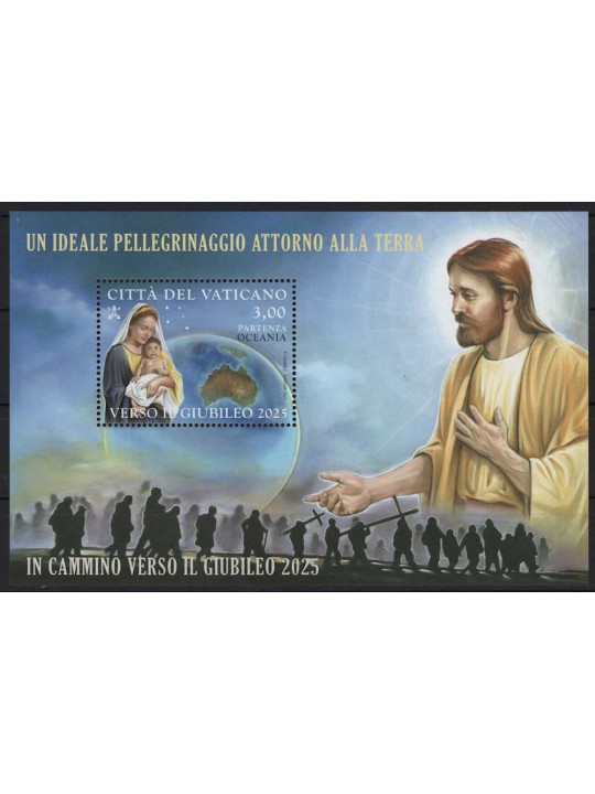 VATICANO 2021 Verso il Giubileo (Oceania) BF MNH**